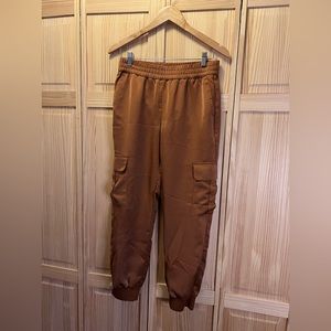 Stylish Brown Cargo Joggers